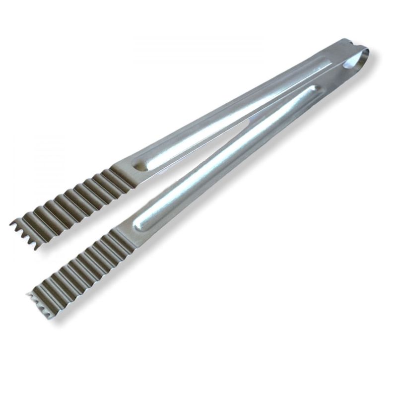 GENERICO - Pinza Para Hielo Carne Multiuso 25cm Acero Inox