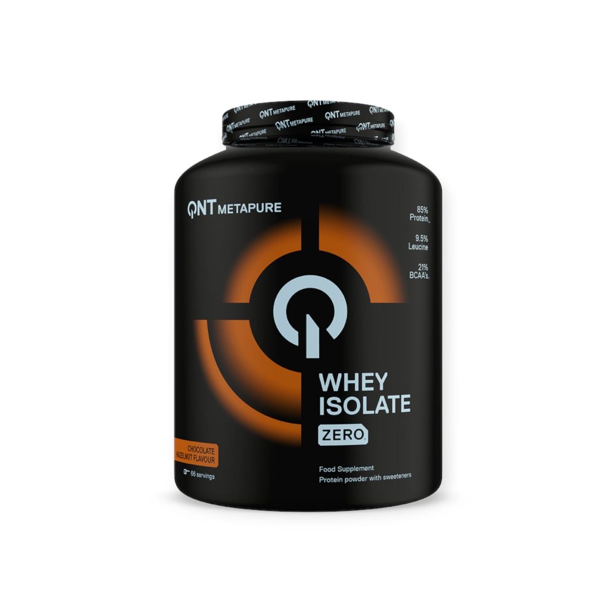 QNT - PROTEINA METAPURE ISO WHEY ZERO CHOCOLATE HAZELNUT 2KG - QNT