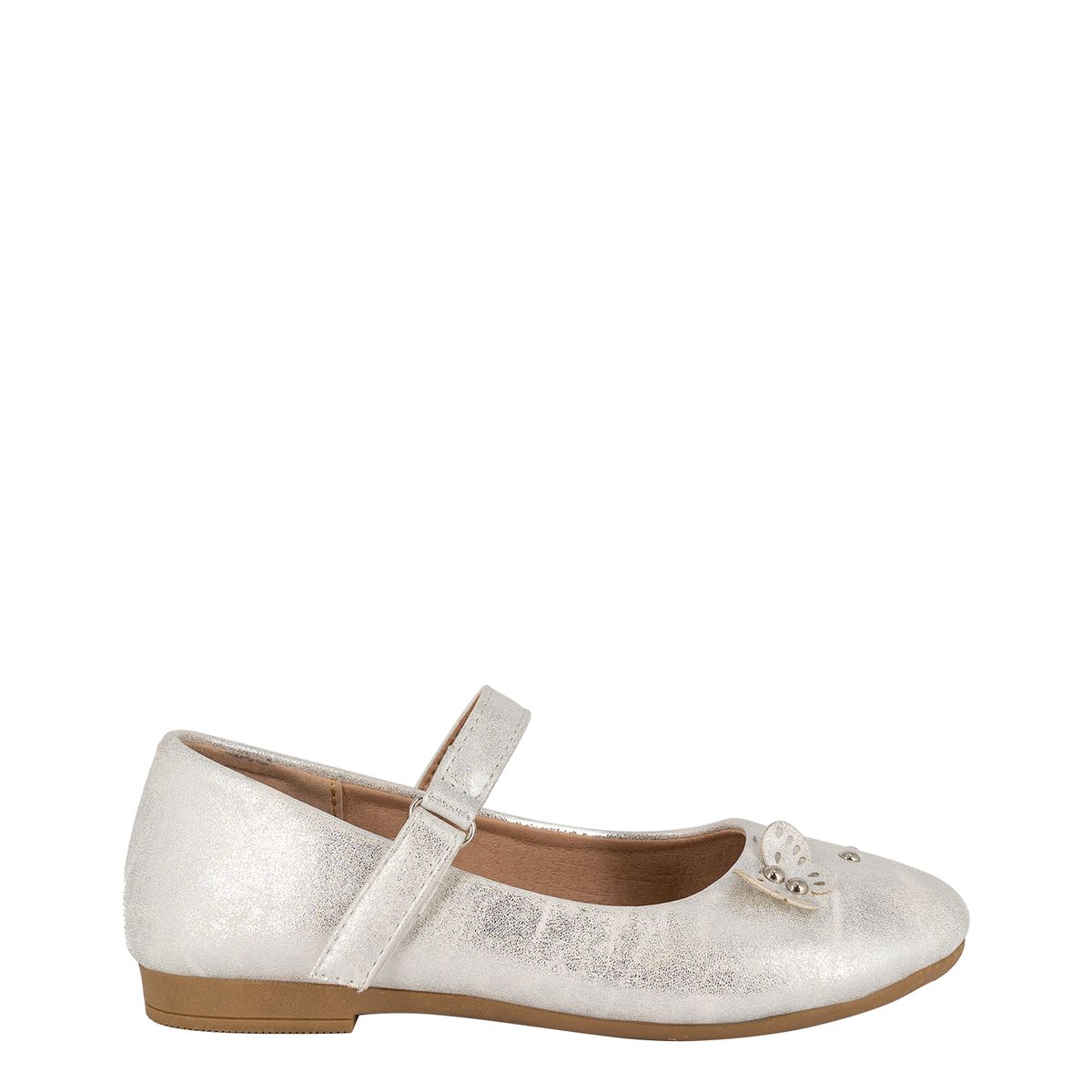 BAMBOO - Ballerina Niña Plateado Clara Bamboo