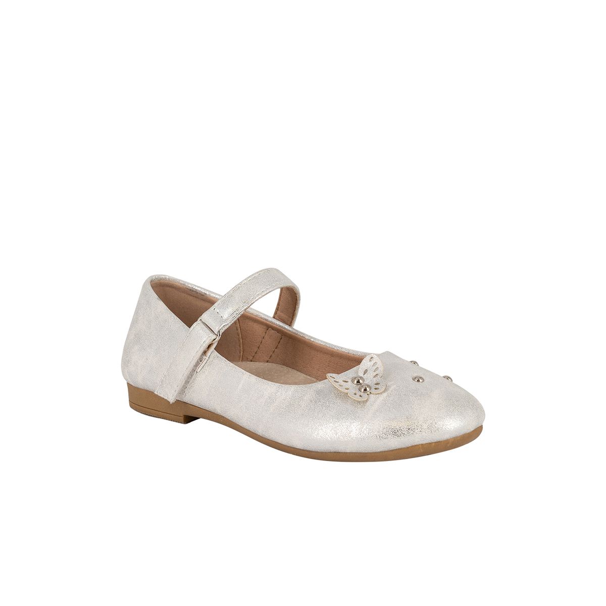 BAMBOO - Ballerina Niña Plateado Clara Bamboo