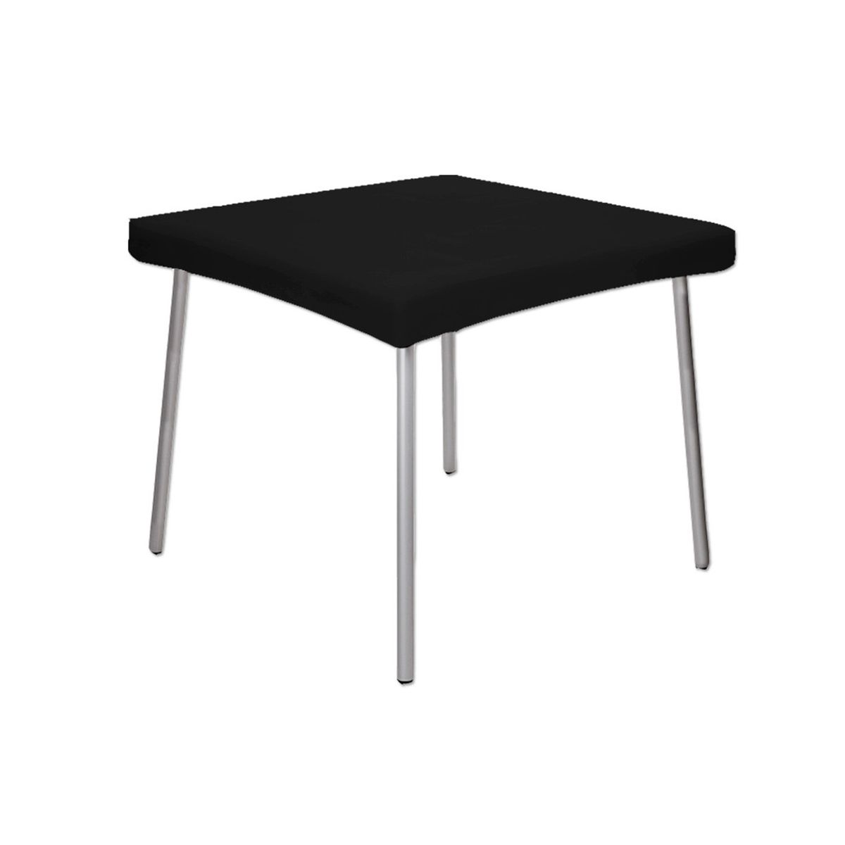 GENERICO - Mesa Style Cuadrada 90x90 Negro