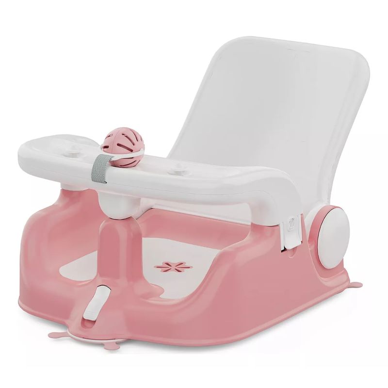 ELEONOR - Silla Asiento Para Baño Bebé Para Tina O Bañera Babybond - Rosa