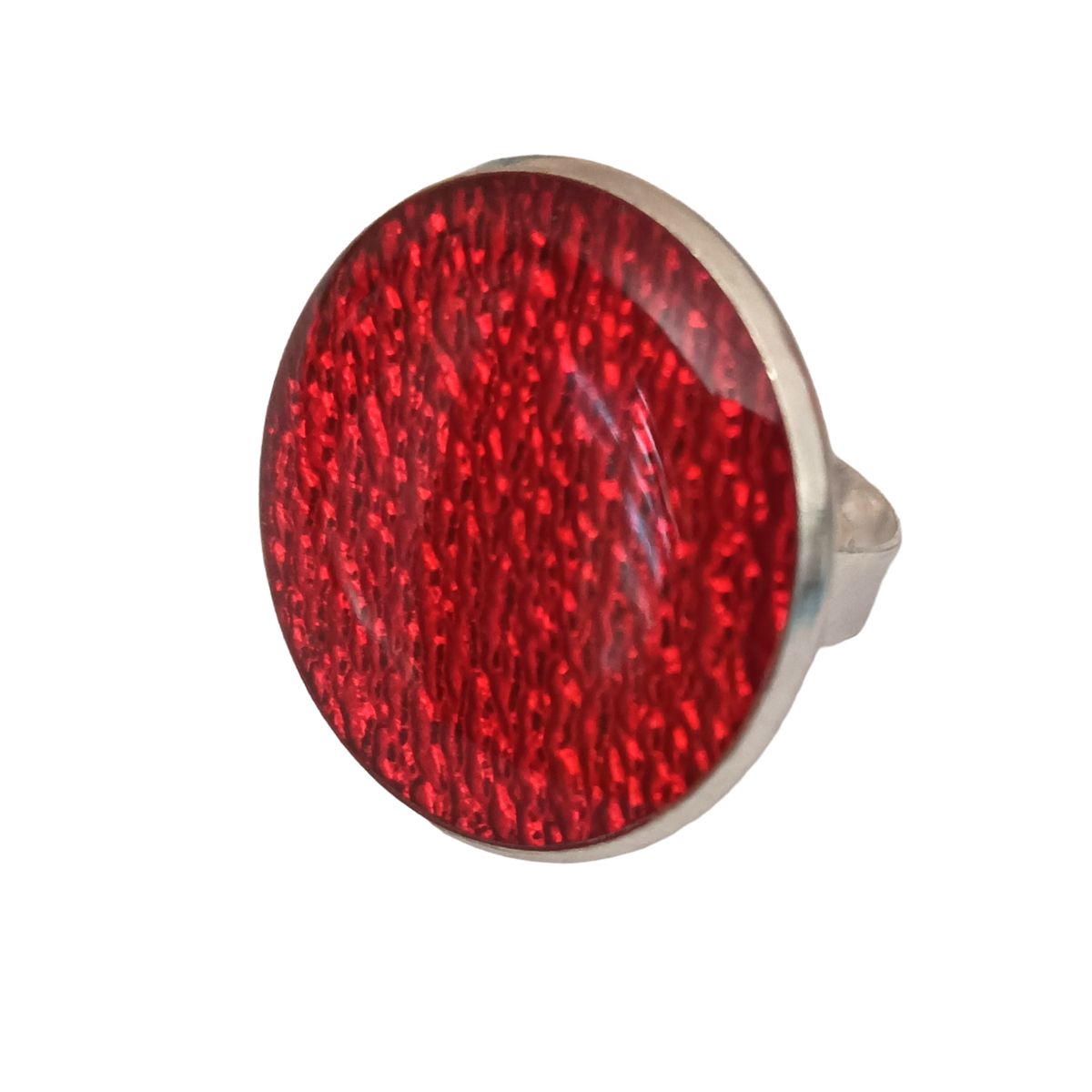 CATHALIFAUDJOYAS - Anillo resina ecocuero CathalifaudJoyas