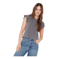 JACINTA TIENDA - Polera Gracia alitas III gris