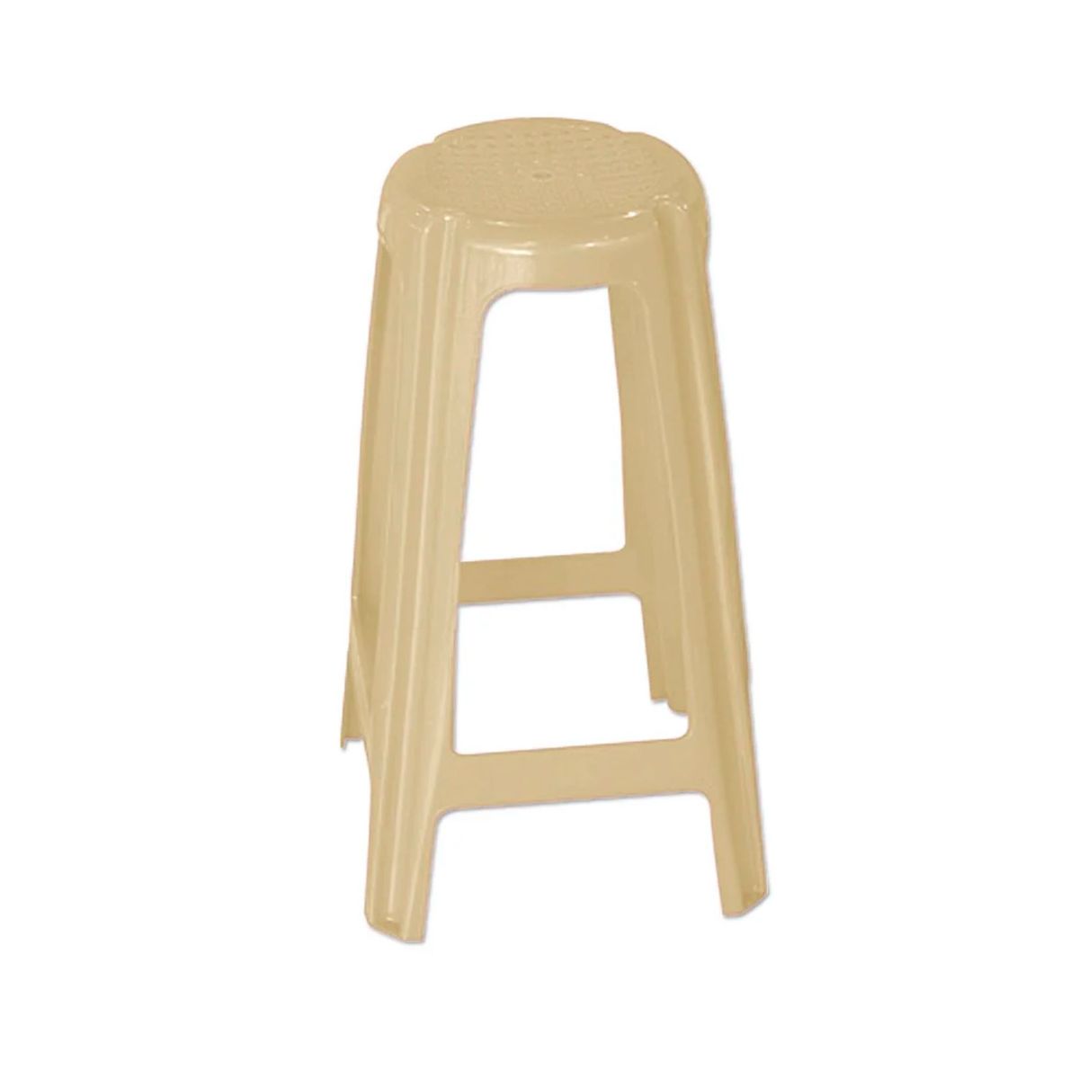 GENERICO - Banco Piso Bar Cervecero 70cm Beige