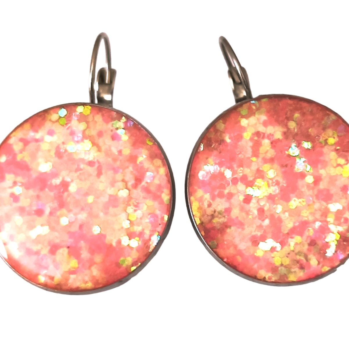 CATHALIFAUDJOYAS - aros brillos acero cathalifaudjoyas