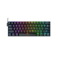 Teclado Gamer K630RGB Dragonborn Sw Blue Negro Inglés