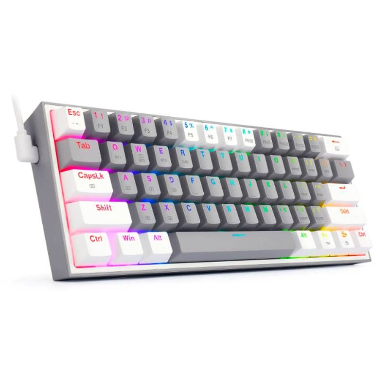 REDRAGON - Teclado Gamer Redragon Fizz Pro Wireless 60% Sw Red Español GrBl
