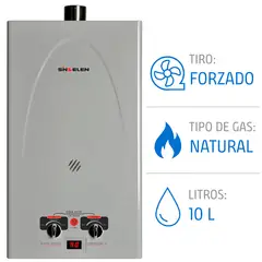 SINDELEN - Calefón Gas Natural Tiro Forzado Cff-101gnsi