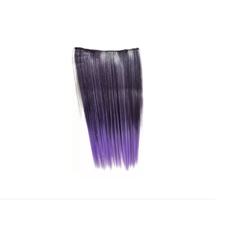 GENERICO - Extensiones Kanekalon Colores Lisa Tonos Muy Naturales MORADO 1T3815