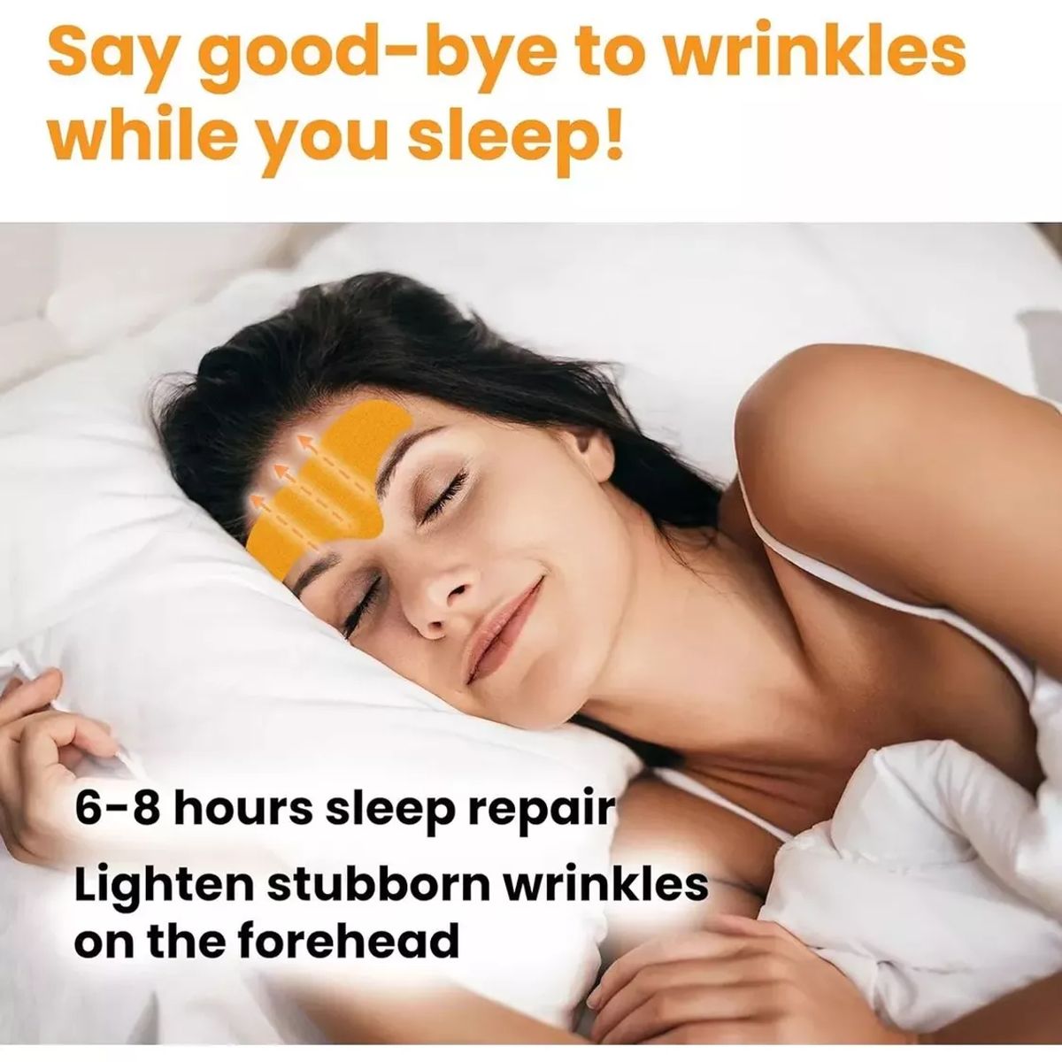 GENERICO - 10 Parches Antiarrugas Para La Frente Original Eelhoe