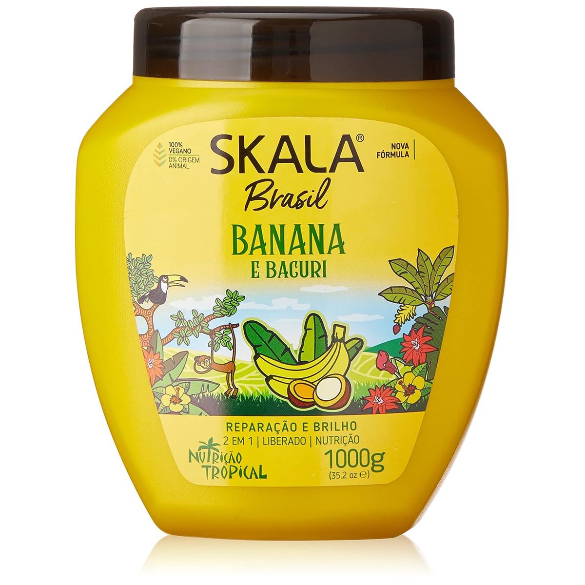 SKALA - CREMA TRATAMIENTO BANANA 1 KG  REPARACION Y BRILLO CAPILAR