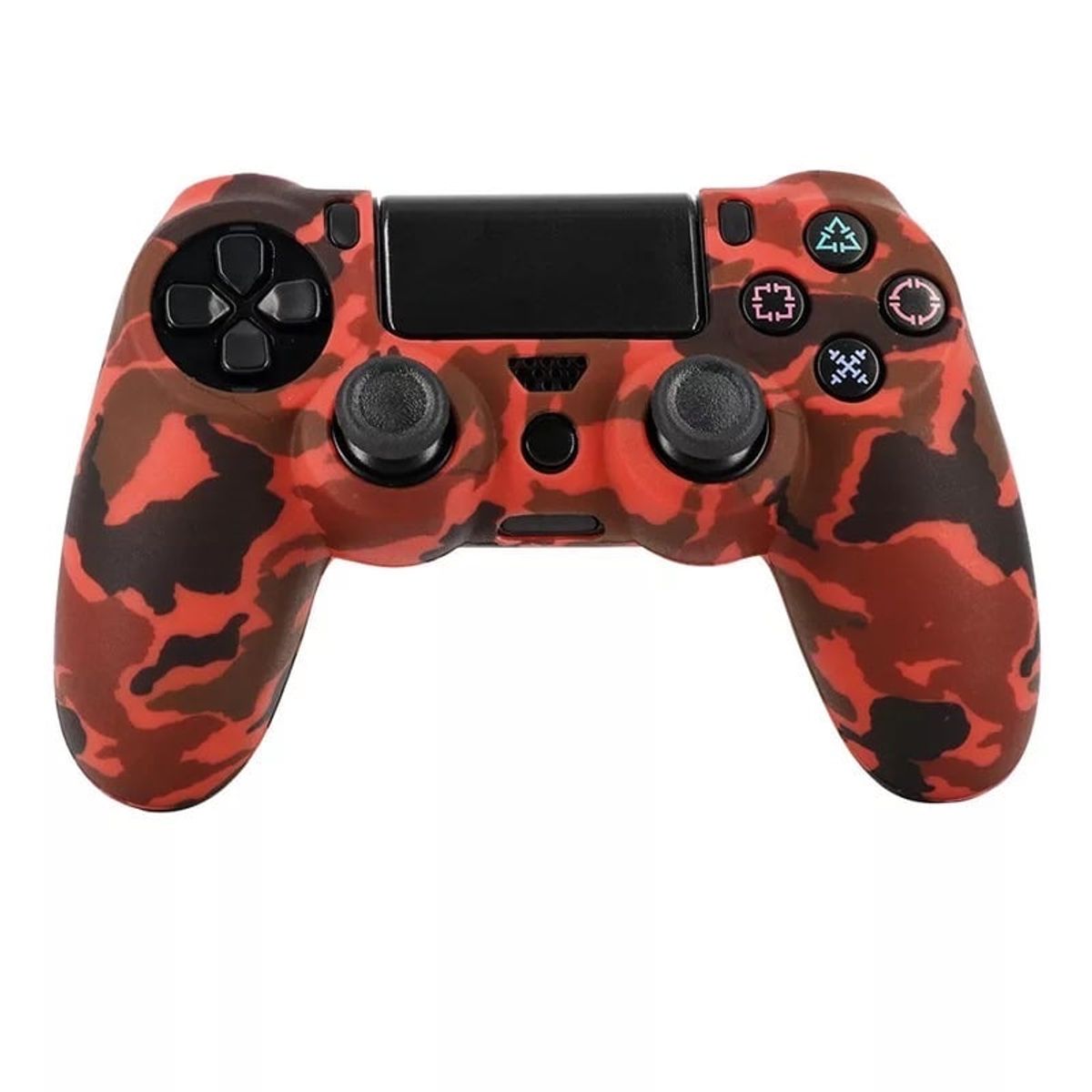 MERCADO CBF - Funda Carcasa Militar Roja Camuflaje Protectora para Control