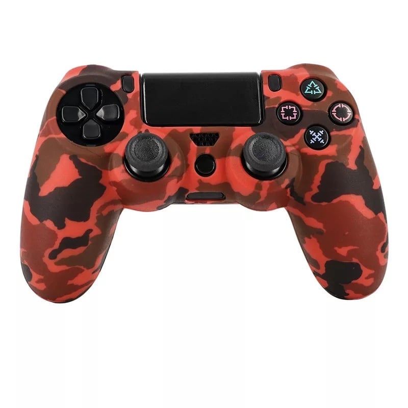 MERCADO CBF - Funda Carcasa Militar Roja Camuflaje Protectora para Control