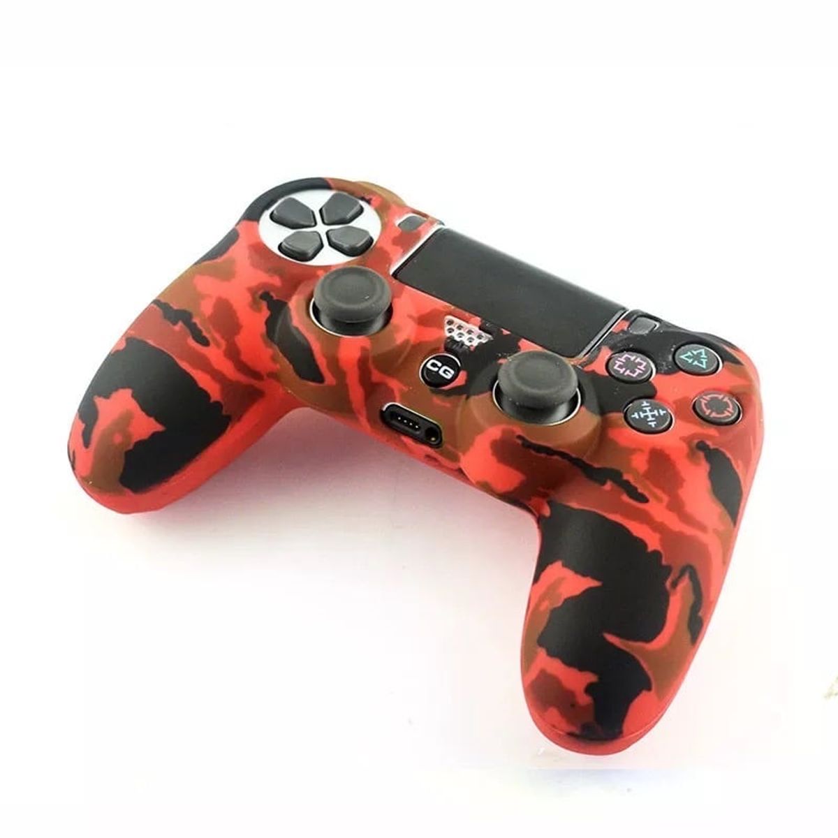 MERCADO CBF - Funda Carcasa Militar Roja Camuflaje Protectora para Control