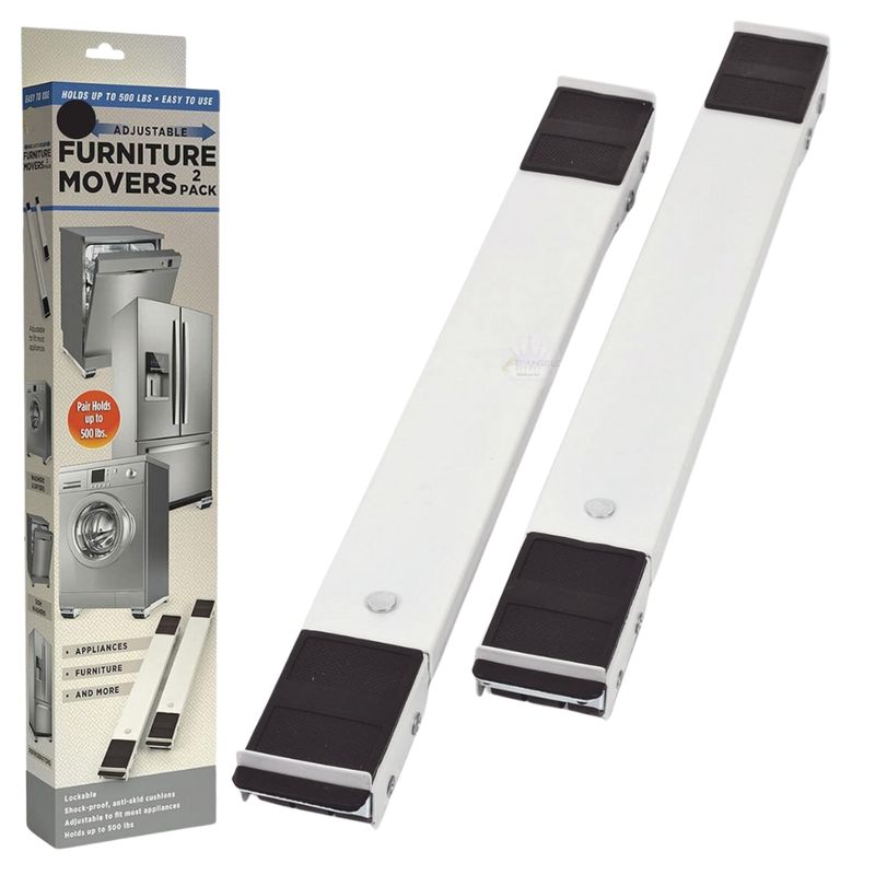GENERICO - Soporte Para Lavadora Secadora Refrigerador Ajustable Ruedas