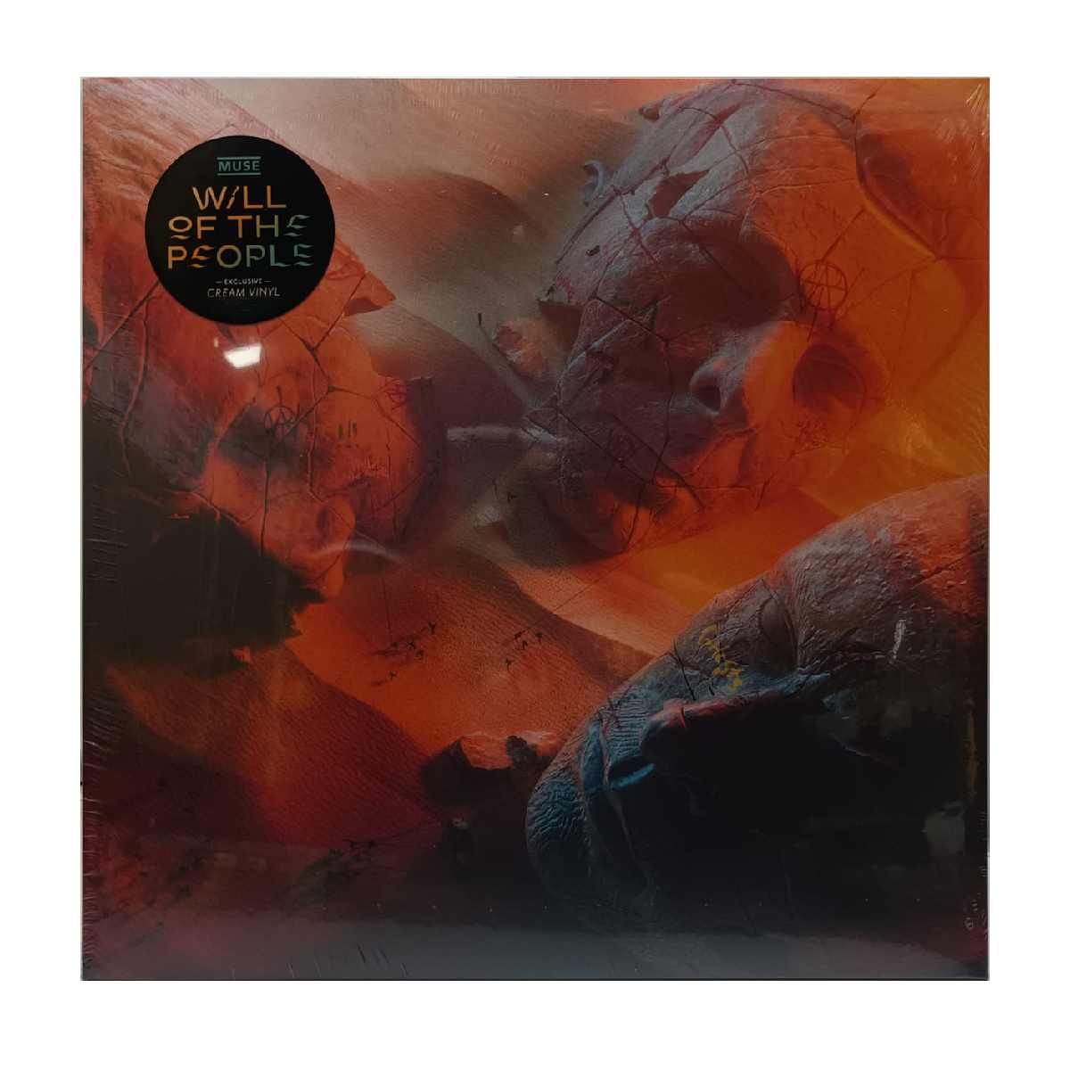 GRUPO LASER DISC - VINILO MUSE WILL OF THE PEOPLE CREAM 1LP