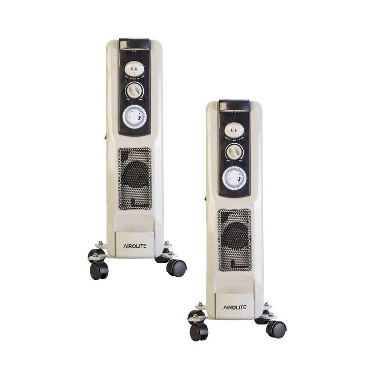 AIROLITE PACK X2 RADIADOR OLEOELÉCTRICO RB 1507TP