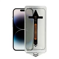 Lamina de Vidrio Para iPhone 16 Pro Max Auto Instalable