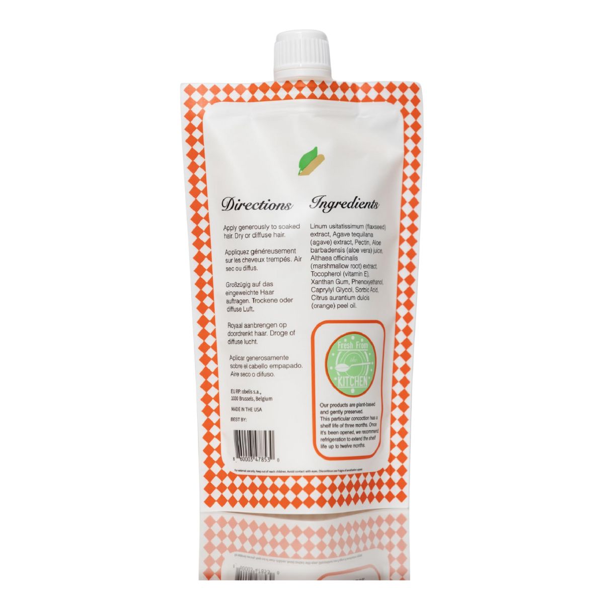 ECOSLAY - Crema-Gel Para Rizos Orange Marmalade 8 oz