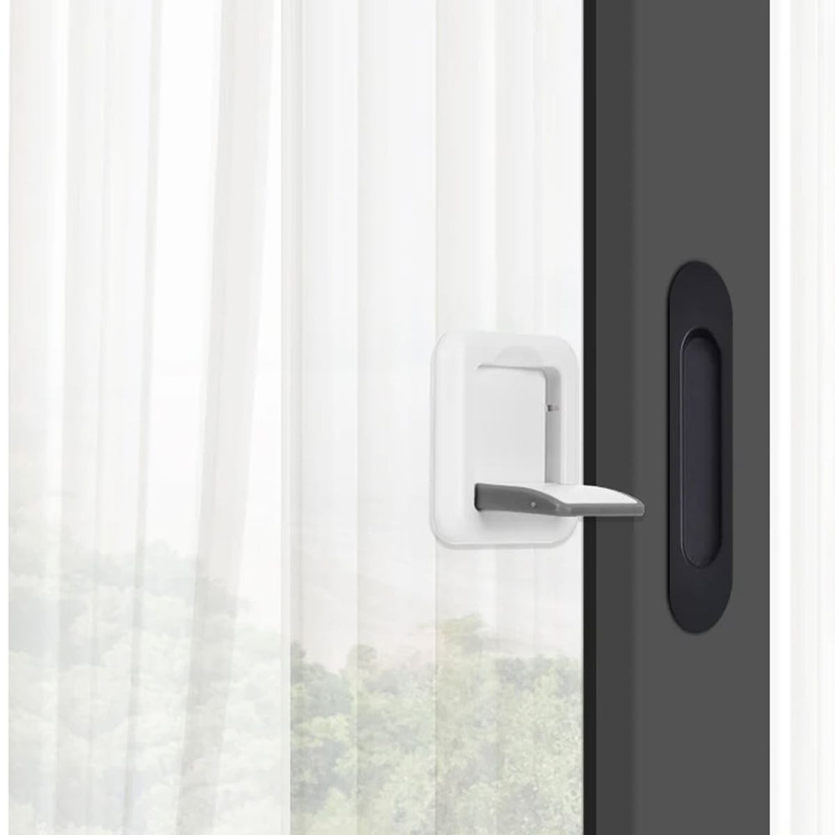 MIABU - Pack Seguro Traba Ventanal Corredera Tope Niños Bebes