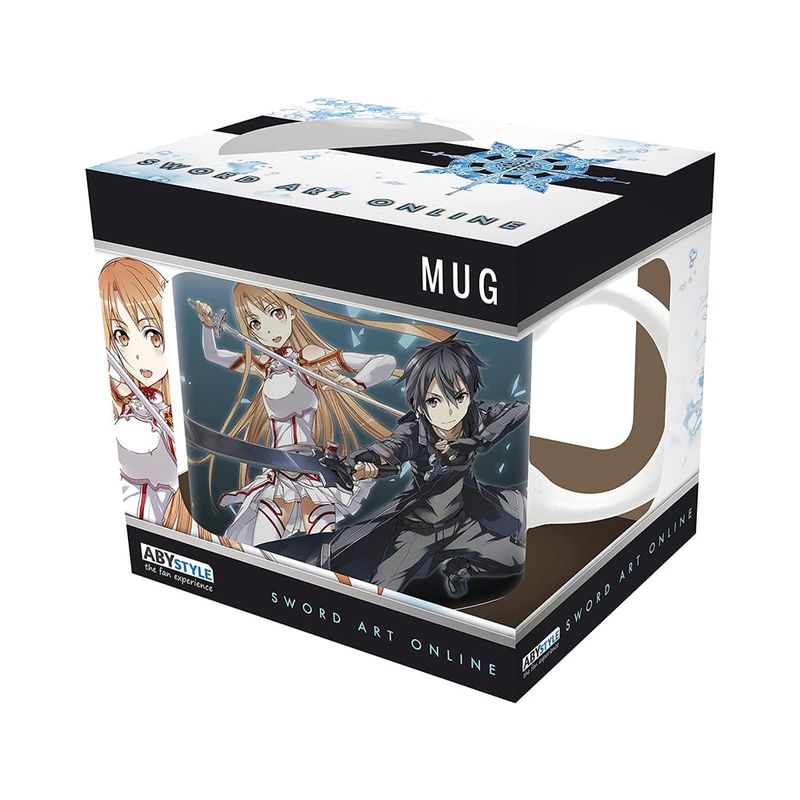 ABYSTYLE - ABYSTYLE TAZA SWORD ART ONLINE KIRITO-ASUNA SW MUG 11