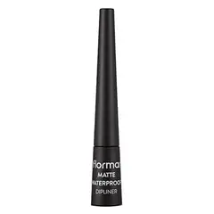 FLORMAR - Delineador Líquido Matte Dipliner Waterproof Black