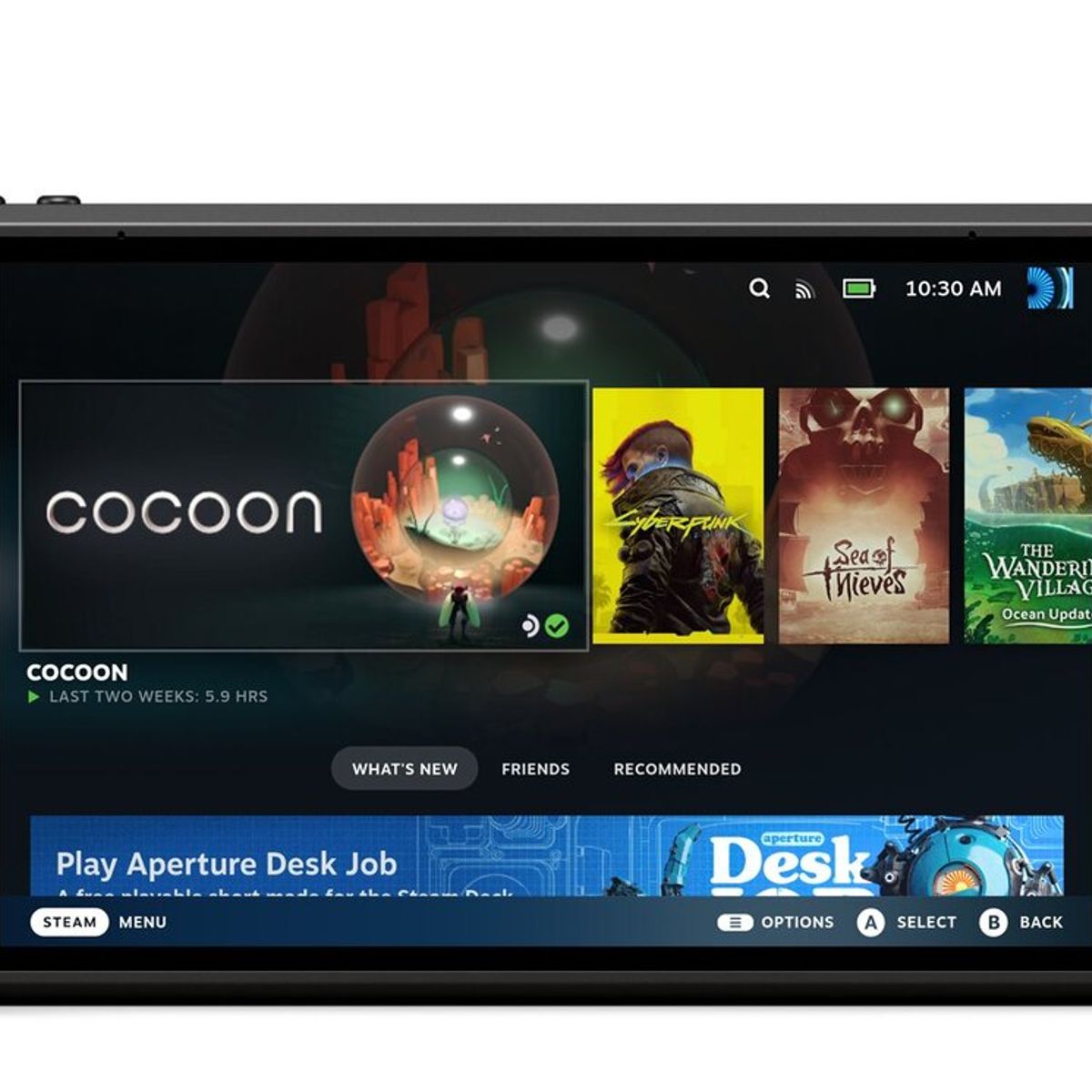 VALVE - Valve Steam Deck OLED 74 90hz SSD 512GB APU 6nm WiFi 6E 50Wh