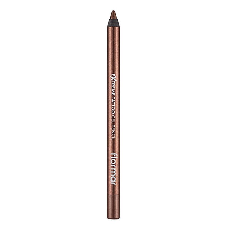 FLORMAR - Delineador Extreme Tattoo Gel Pencil Glitzy Brown