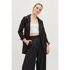 IO - Tapado Abierto Negro Mujer Io.