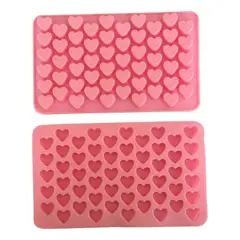 GENERICO - Molde Silicona Corazones Para Chocolate/fondant