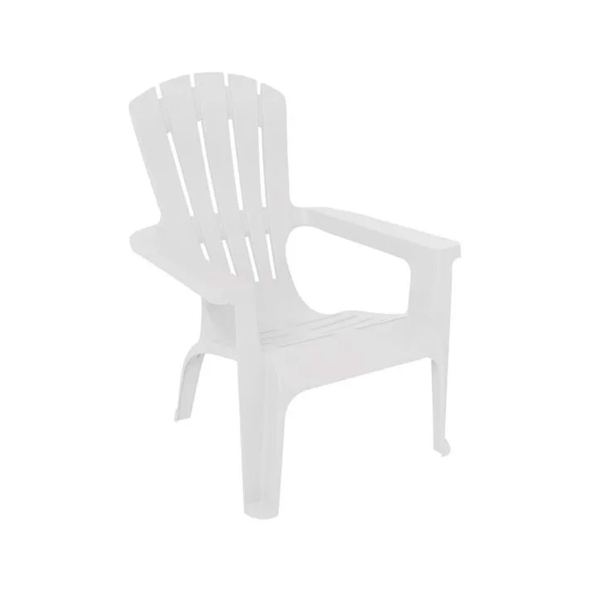 GENERICO - Sillon Terraza Playero Paradise Con Brazos Blanca