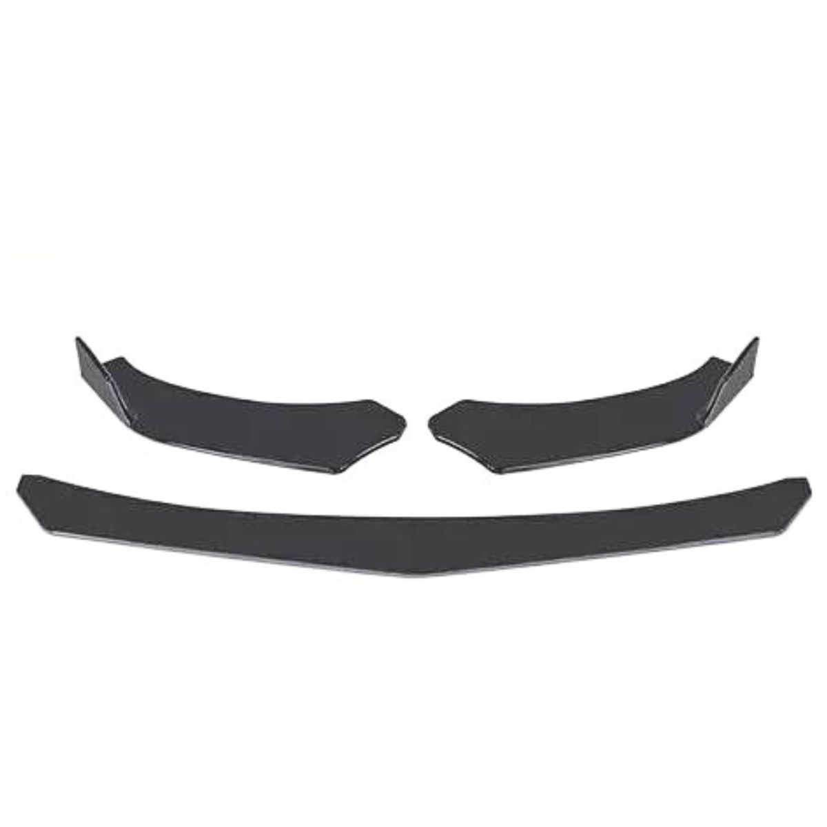 GENERICO - Lip Frontal 3 Piezas Completo Parachoque Universal Tuning