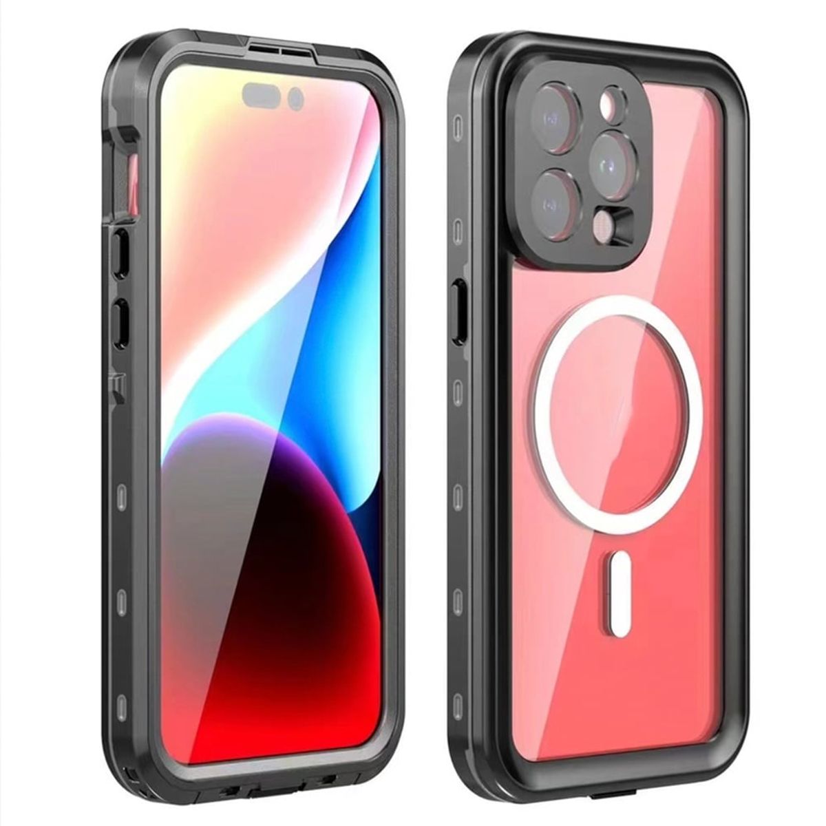 GENERICO - Carcasa Blindada Para iPhone 16 Pro Waterproof