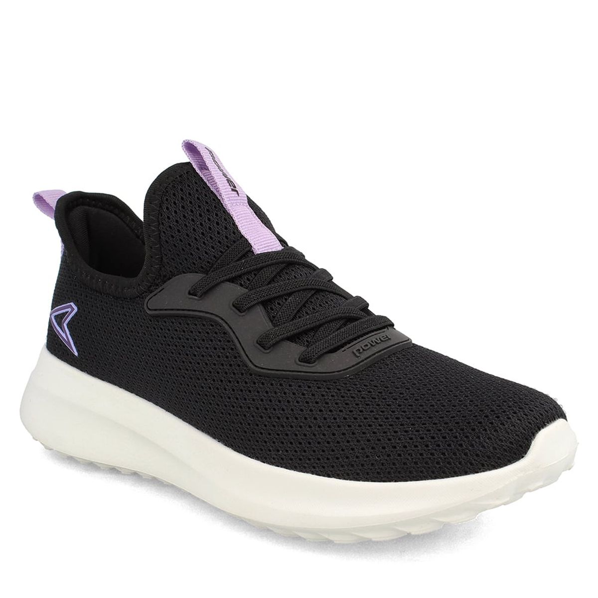 POWER - Zapatilla Mujer Power Primetime Inspo Negro-Lila