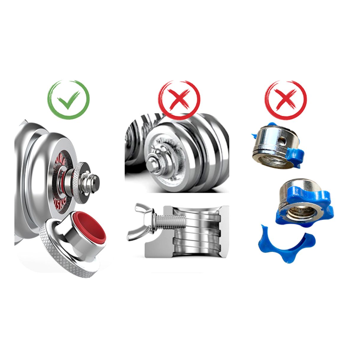 GENERICO - Set de Mancuernas Cromadas 20 kg y Barra extensión