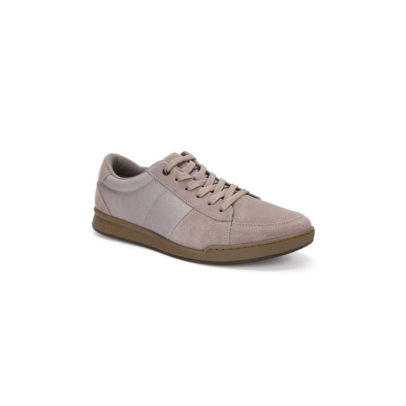 CARDINALE - Zapatillas caña baja Zapatillas hombre cuero y textil cram-0-14 gris cardinale CARDINALE