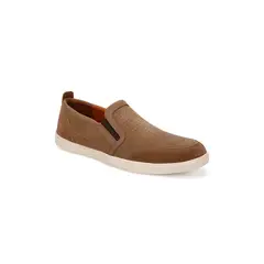 CARDINALE - Zapatillas caña baja Zapatos hombre cuero grommet-3-13 beige
