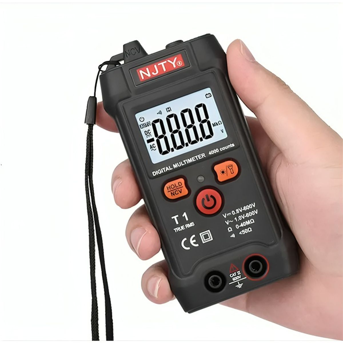 OEM - Tester Digital Inteligente Amperaje Voltaje Ohms 600v Ac Dc