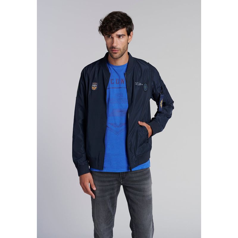FEROUCH - Chaqueta Pilot F jean Azul Ferouch