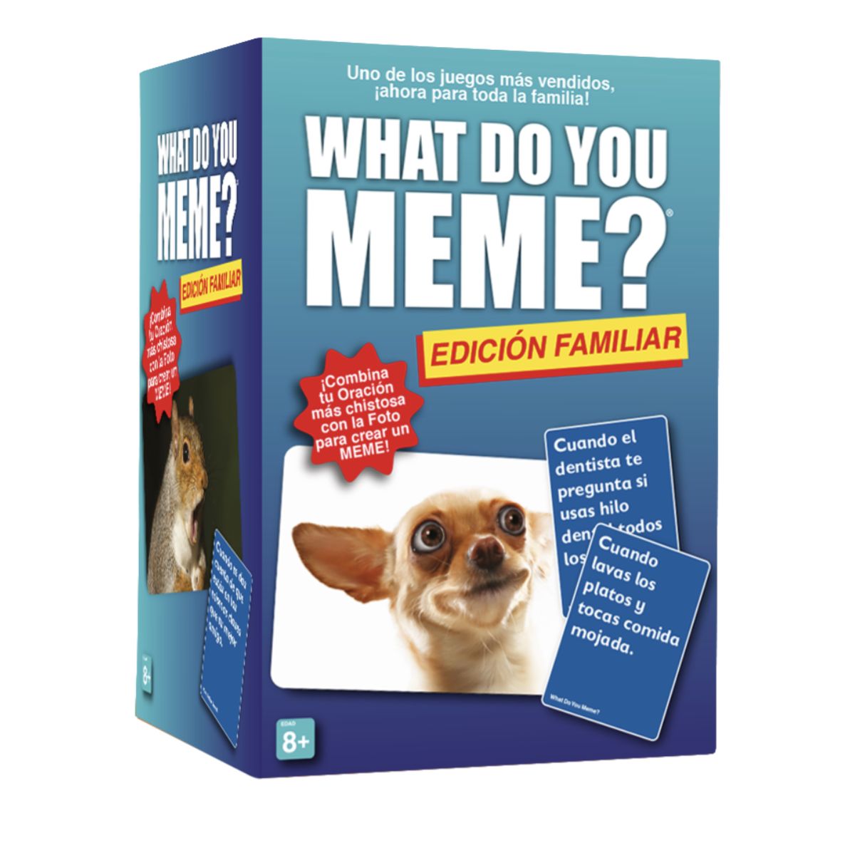 EDGE ENTERTAINMENT - What Do You Meme - Edición Familiar - Juego De Mesa