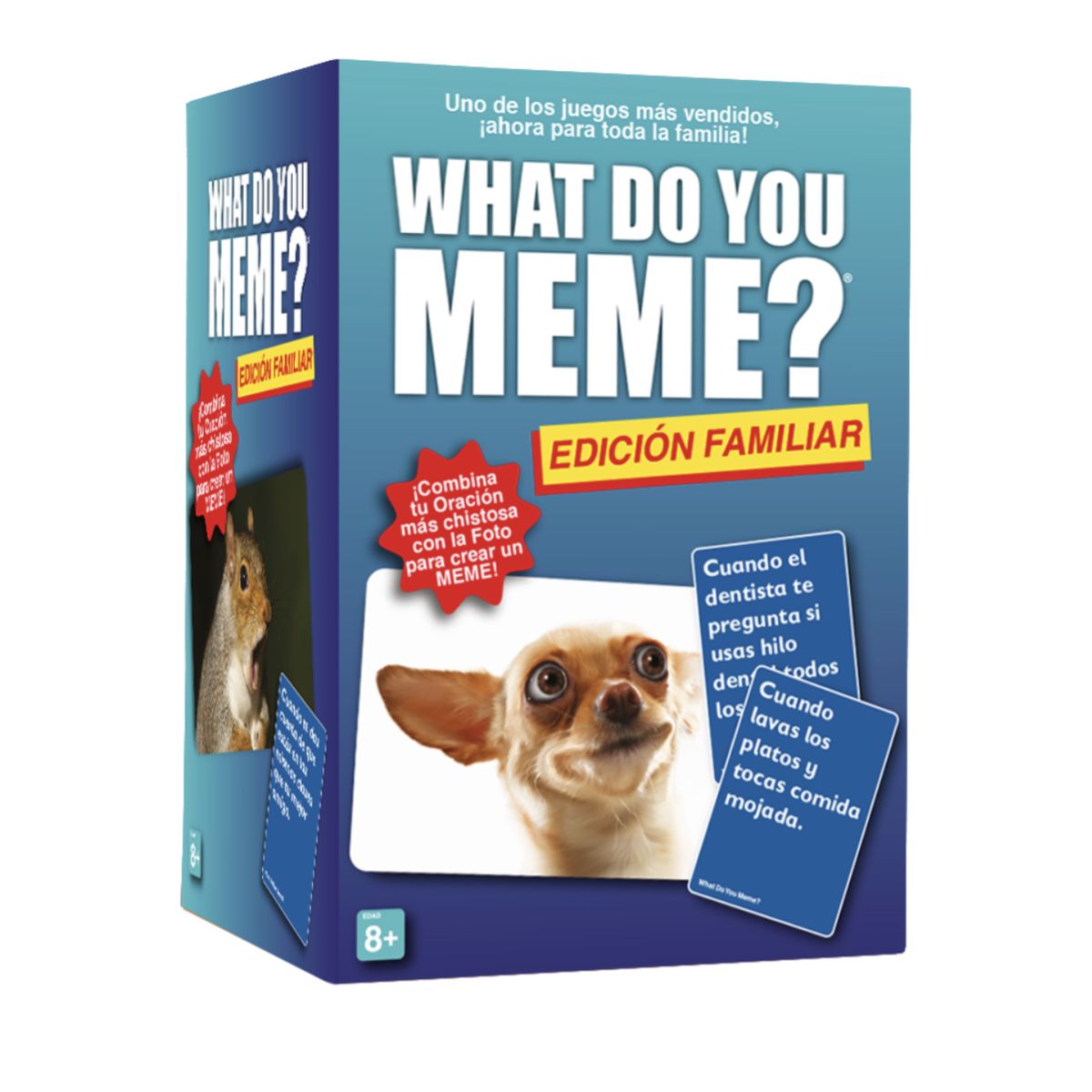 EDGE ENTERTAINMENT - What Do You Meme - Edición Familiar - Juego De Mesa