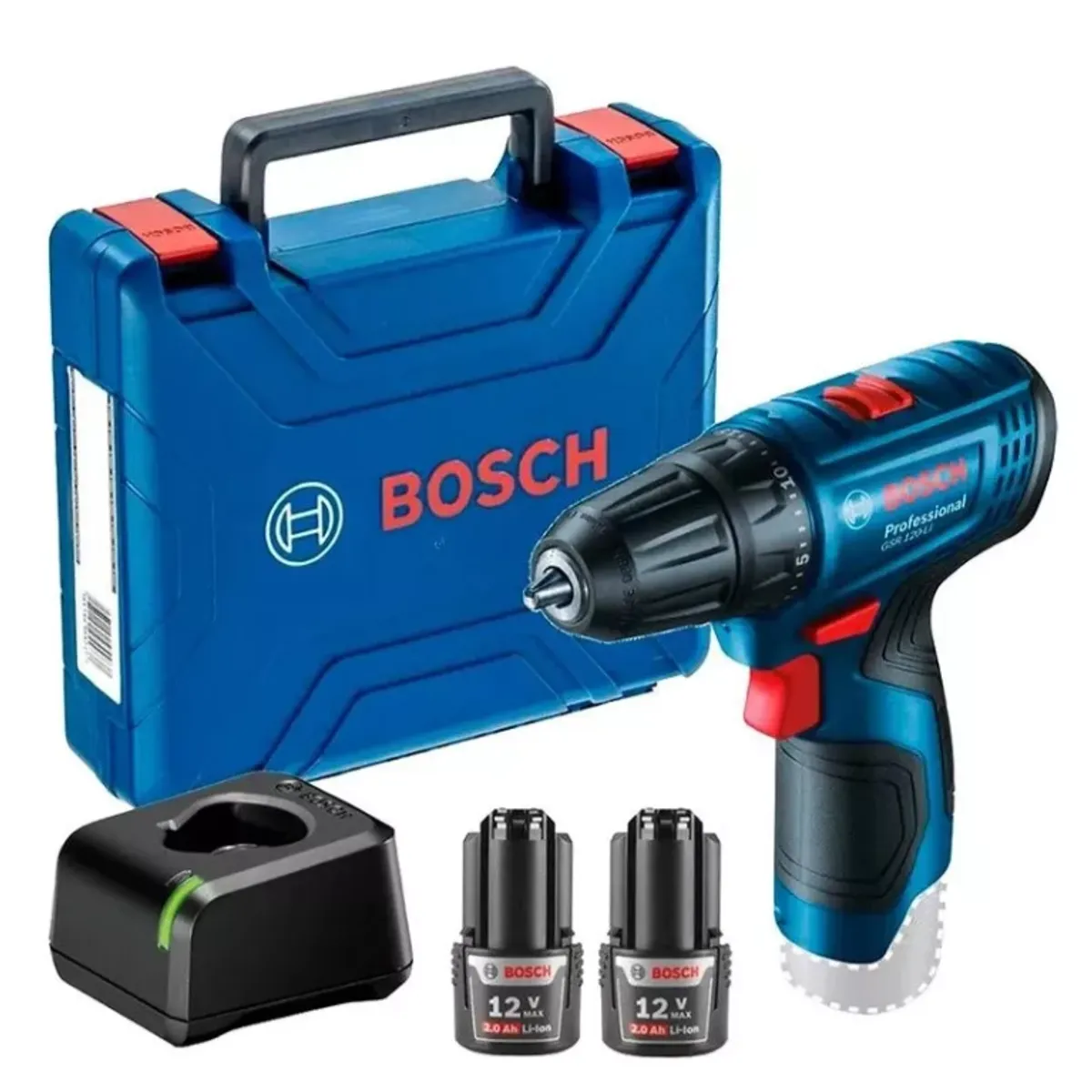 BOSCH - Taladro Atornillador Inálambrico 12v 1500rpm Bosch Gsr 120li