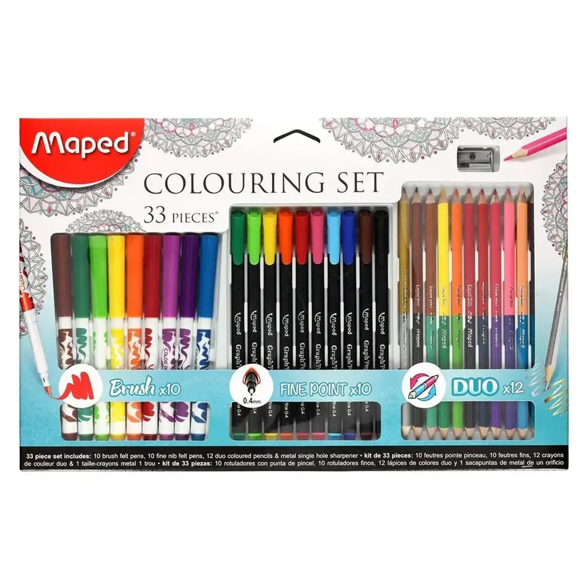 MAPED - Colouring Set 33 Piezas Maped