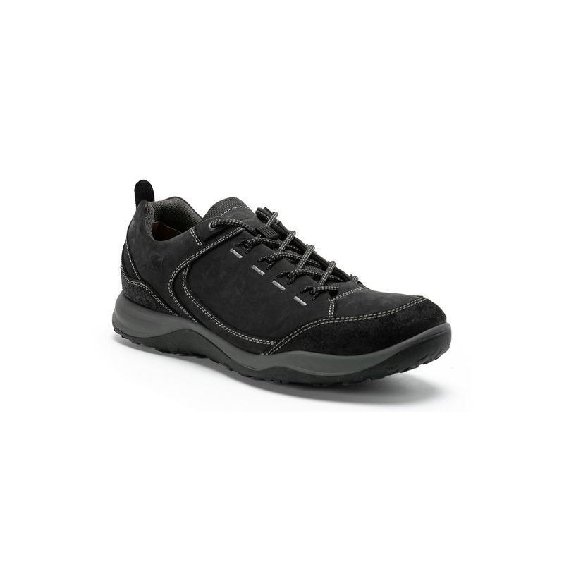 CARDINALE - Zapatillas caña baja Zapatos hombre cuero raptor-0-01 negro cardinale CARDINALE