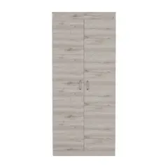 FMFURNITURE - Mueble Alacena 2 Puertas - Café Claro 90x120x60 cm
