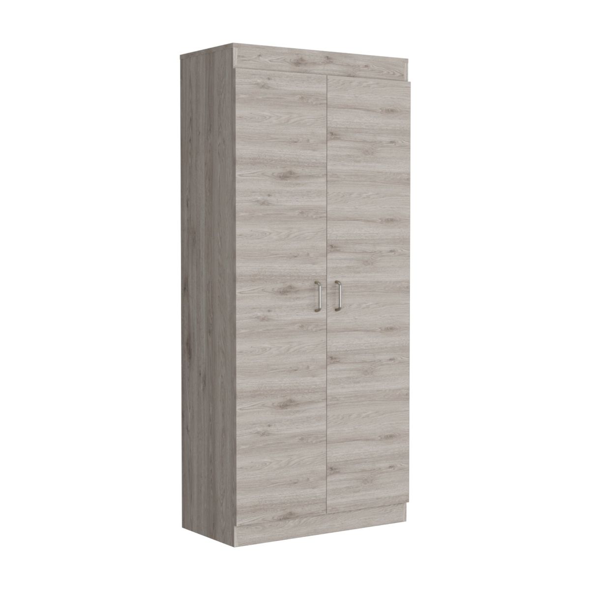 FMFURNITURE - Mueble Alacena 2 Puertas - Café Claro 90x120x60 cm