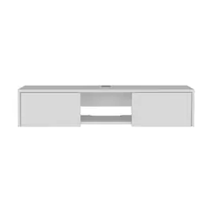FMFURNITURE - Panel TV 49 Con 2 Puertas Fm-011B - Blanco
