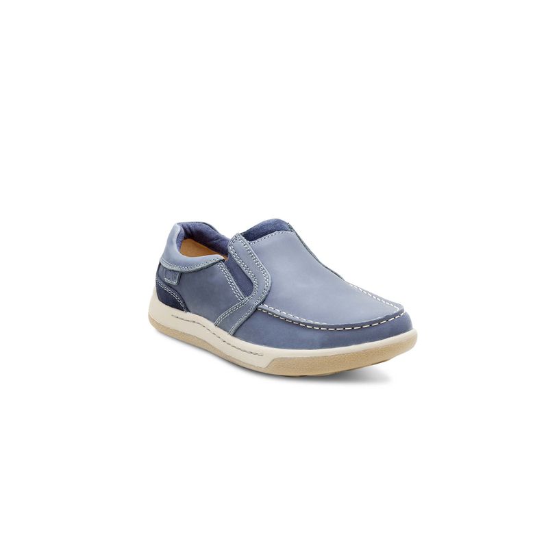 CARDINALE - Zapatillas caña baja Zapatos hombre cuero arno-3-03 azul cardinale CARDINALE