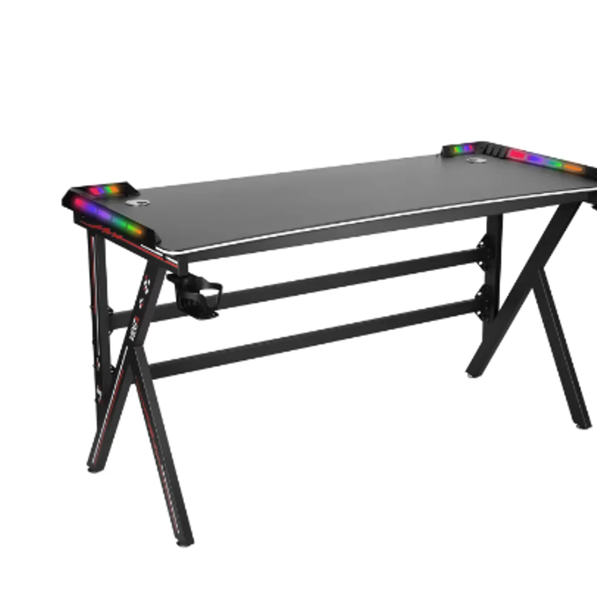 VIDITA - Escritorio Gamer Mesa Gamer Profesional K-RGB 140 cms con Luces